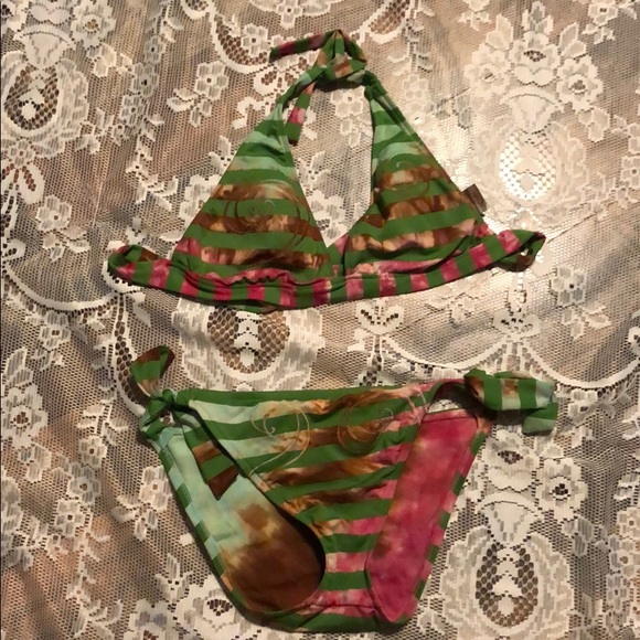 Lucky Brand Other - Lucky Brand 2 Piece Bikini Swimsuit Size Large L